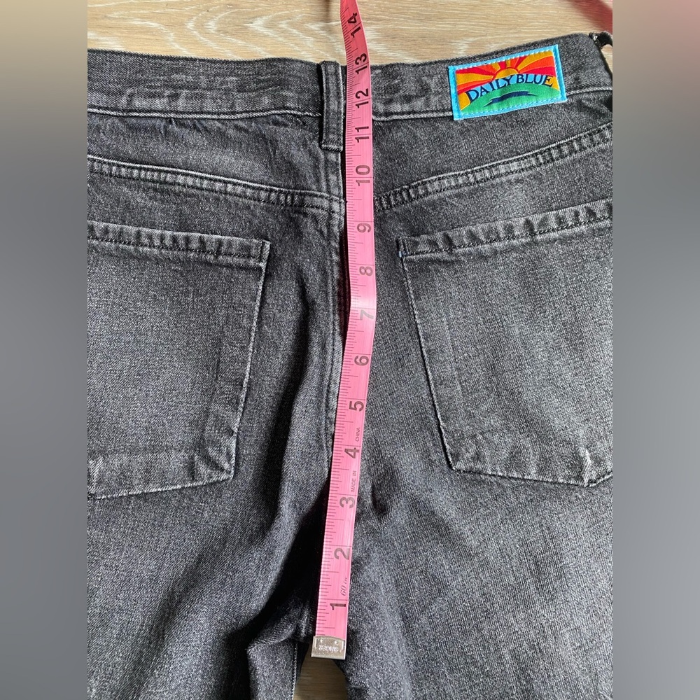 AG Daily Blue Wide Leg Barrel Jeans Mantra Black Jeans - Picture 13 of 13